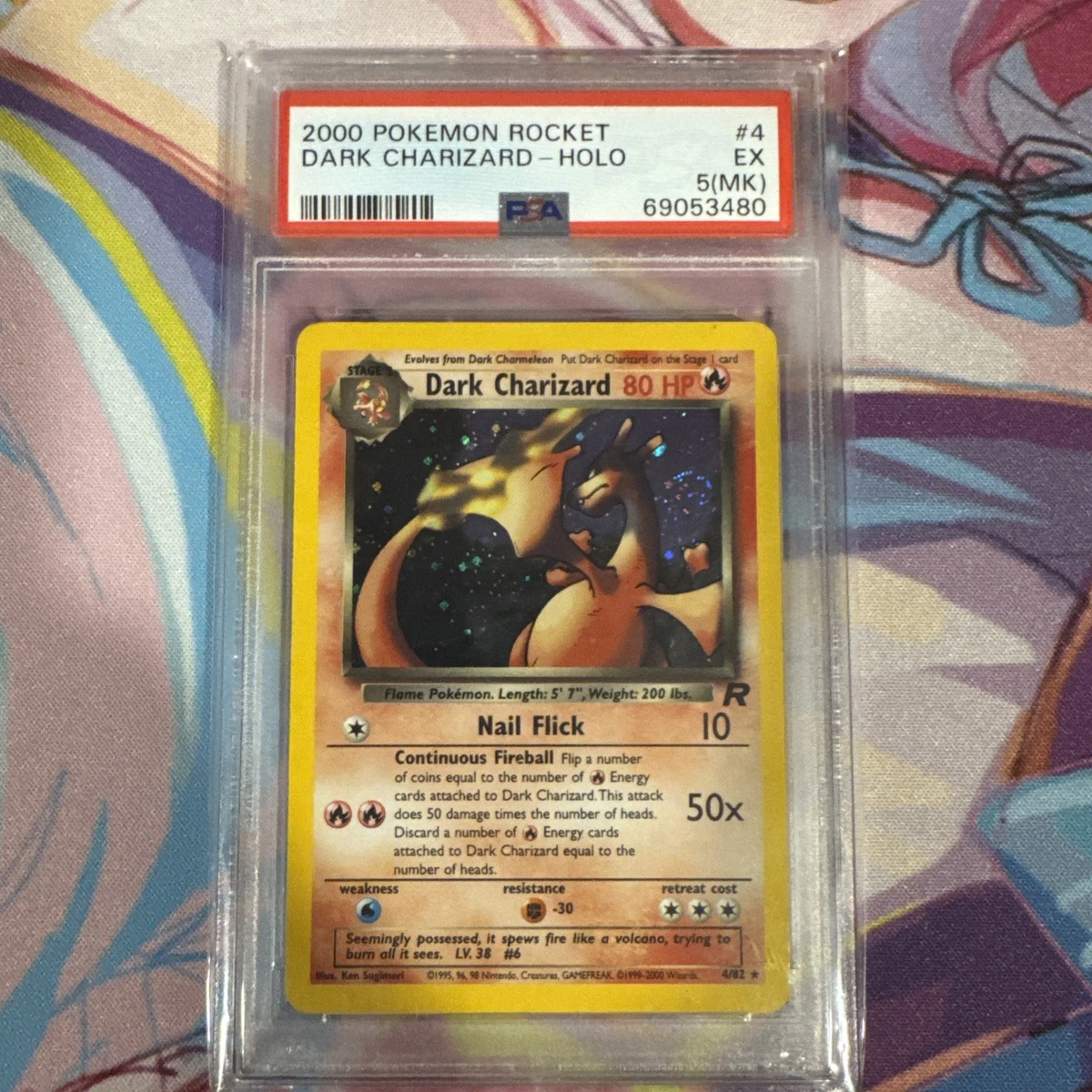 Pokémon TCG Grade 5 Charizard Individual Collectible Card Game