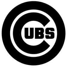 Chicago Cubs Vinyl Decal Stickers; Baseball, MLB, Sports