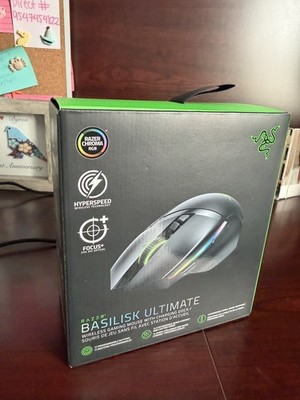 Razer Basilisk WIRELESS Ultimate Hyperspeed Gaming Mouse Optical Razor With DOCK