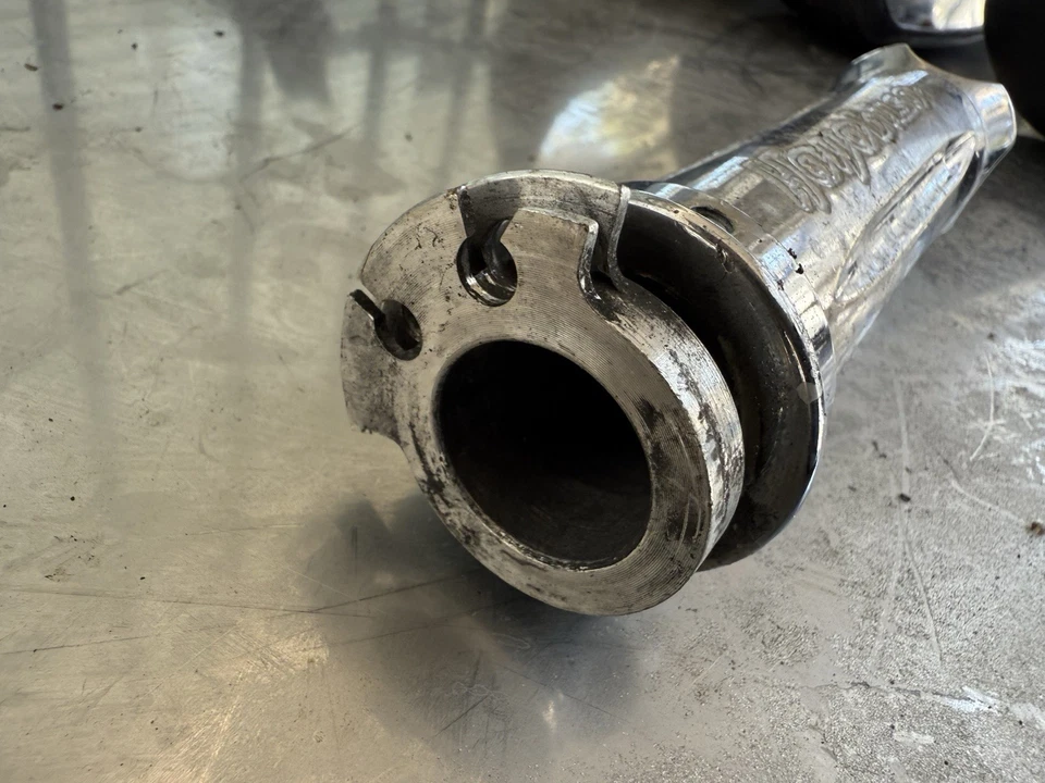 99-20 SUZUKI HAYABUSA CROMO BILLET TUBO ACELERADOR EMPUÑADURA 2005 2006 2007 2008 Foto 3 de 4