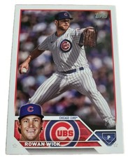 2023 Topps Rowan Wick #US170 Chicago Cubs MLB Baseball Card (A8