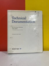 Brüel & Kjær Type 3005 System Hardware User Guide