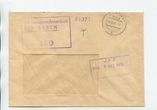 DDR Dienst ZKD Brief Barth 4.12.69 VEB Landmaschinenbau