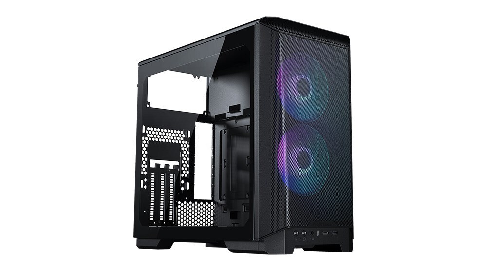 886523302186 PHANTEKS Eclipse P200A D-RGB Mini-ITX Закаленное стекло - черный без na 21290₽