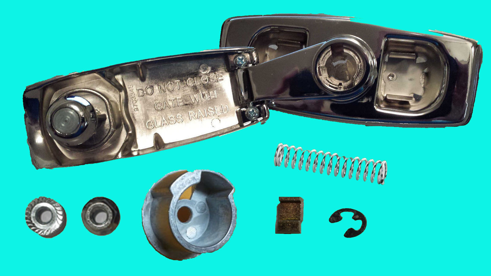 Chrome Rear tailgate window crank handle with clutch fits M1009 CUCV K5 Blazer eBay