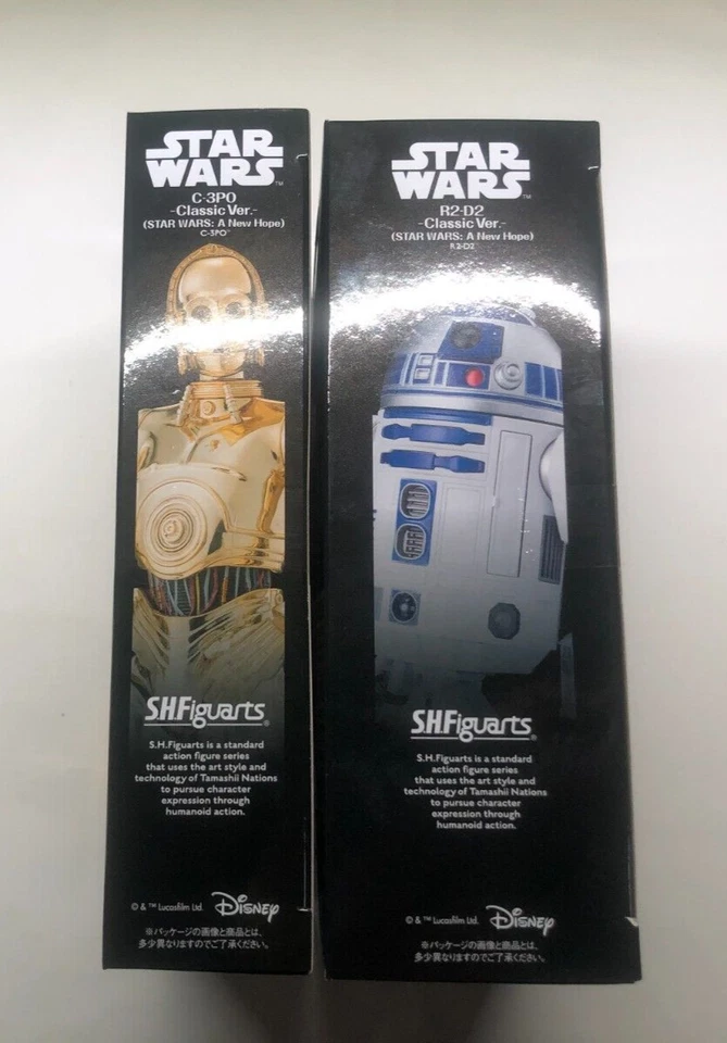S.H.Figuarts C-3PO & R2-D2 set Classic Ver. (STAR WARS: A New Hope) SHF Bandai - Image 4 of 4