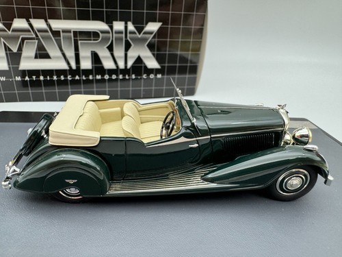 Matrix 1/43 Bentley 4.25 Litre Vanden Plas Tourer Green #161 - Picture 4 of 7