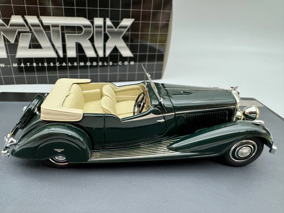 Matrix 1/43 Bentley 4,25 litros Vanden Plas Tourer verde #161 Foto 4 de 4