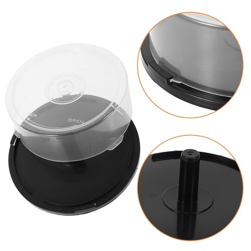 Empty DVD Storage Bucket Empty 25 Disc CD Or DVD Cake Boxes Holders - Afbeelding 8 van 12