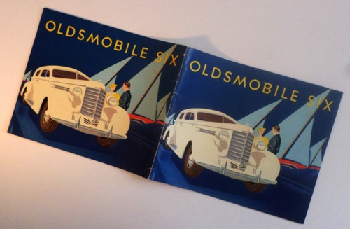 1937 Oldsmobile SIx Sales Catalog. Vintage Original - Foto 3 di 17