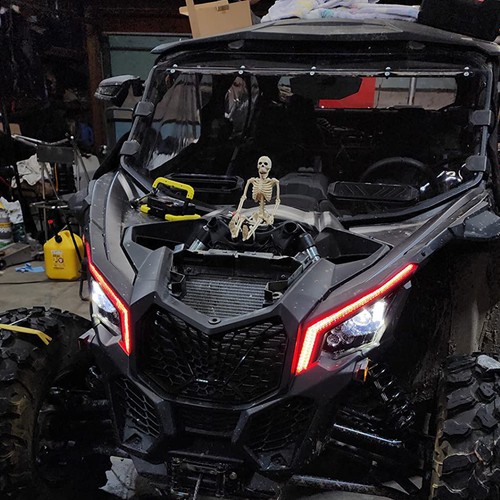 kEMIMOTO LED Signature RGB Turn Signal Light for Can Am X3 / Max 2017-2025 - Picture 2 of 14