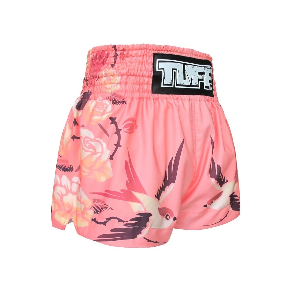 Boxing Muay Thai Shorts Women Girls Kick Martial Arts Training Gym Clothing T... - Image 4 of 4