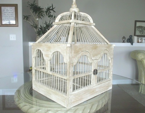 double door bird cage