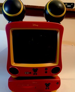 Vtg Disney Mickey Mouse Color T V Television W Dvd Player 2 Remotes Cords Ebay Vtg Disney Mickey Mouse Color T V Television W Dvd Player 2 Remotes Cords Ebay