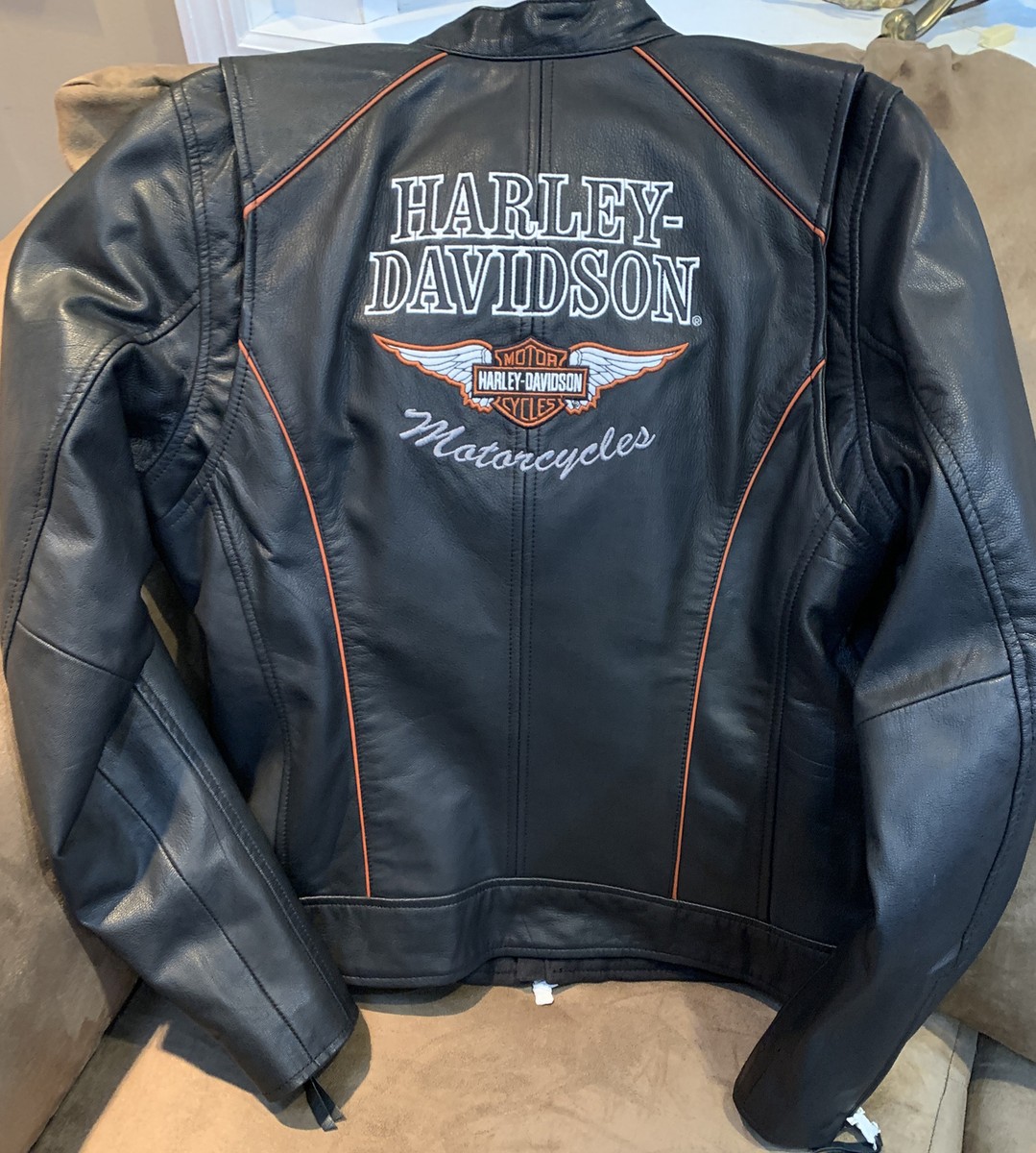 Harley Davidson ブラック シングルライダースジャケット M 中古・古着通販】HARLEY-DAVIDSON (ハーレーダビッドソン