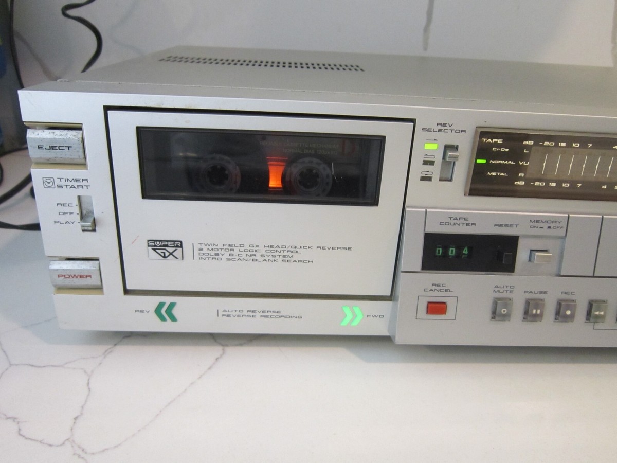 アカイGX-F44R カセットデッキ Akai GX-F44R High-Quality Stereo Cassette Deck (1983