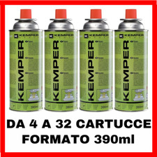 bomboletta gas butano da campeggio cartuccia ricarica per fornello kemper