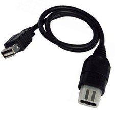 Female USB Controller to Xbox Console Port Adapter Cable Cord Converter