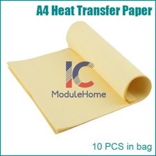10PCS A4 Heat Toner Transfer Thermal Paper For Iron PCB Prototype Board New-