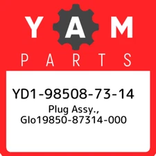 YD1-98508-73-14 Yamaha Plug assy., glo19850-87314-000 YD1985087314, New Genuine 
