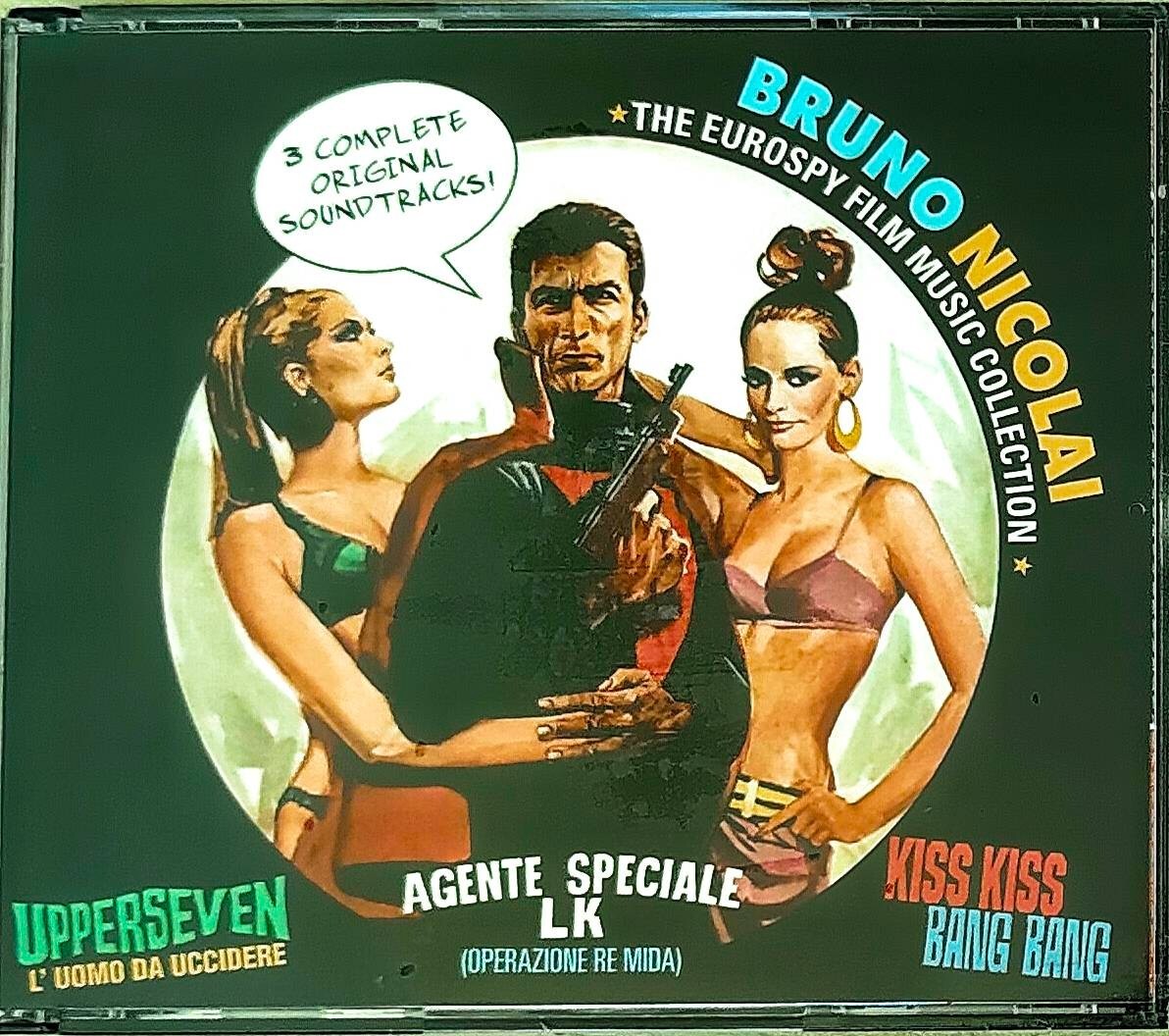 THE EUROSPY FILM MUSIC COLLECTION /Bruno Nicolai/RARE SOUNDTRACK