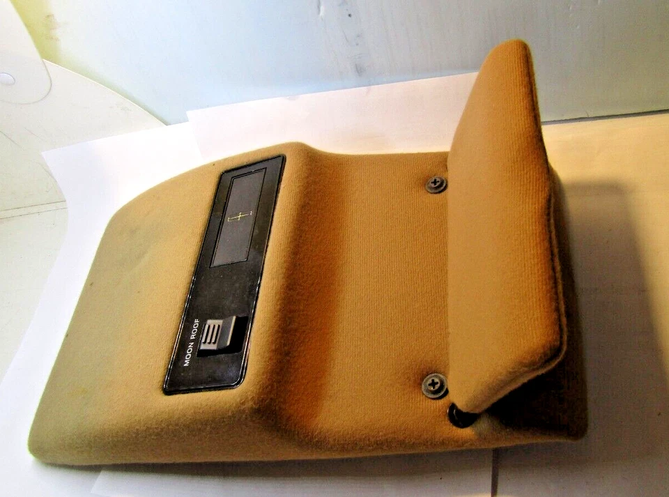 90-94 LINCOLN CONTINENTAL MOON INTERRUPTOR TECHO CONSOLA SUPERIOR BRONCEADO NUEVO OEM Foto 3 de 4