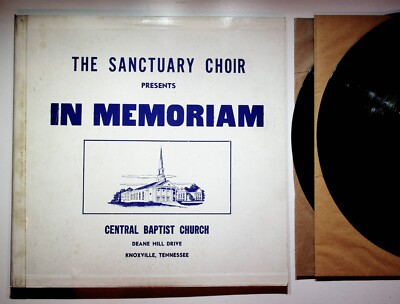 Knoxville TN Sanctuary Choir Memoriam Christian Vinyl 2-LP Record Gatefold VG+