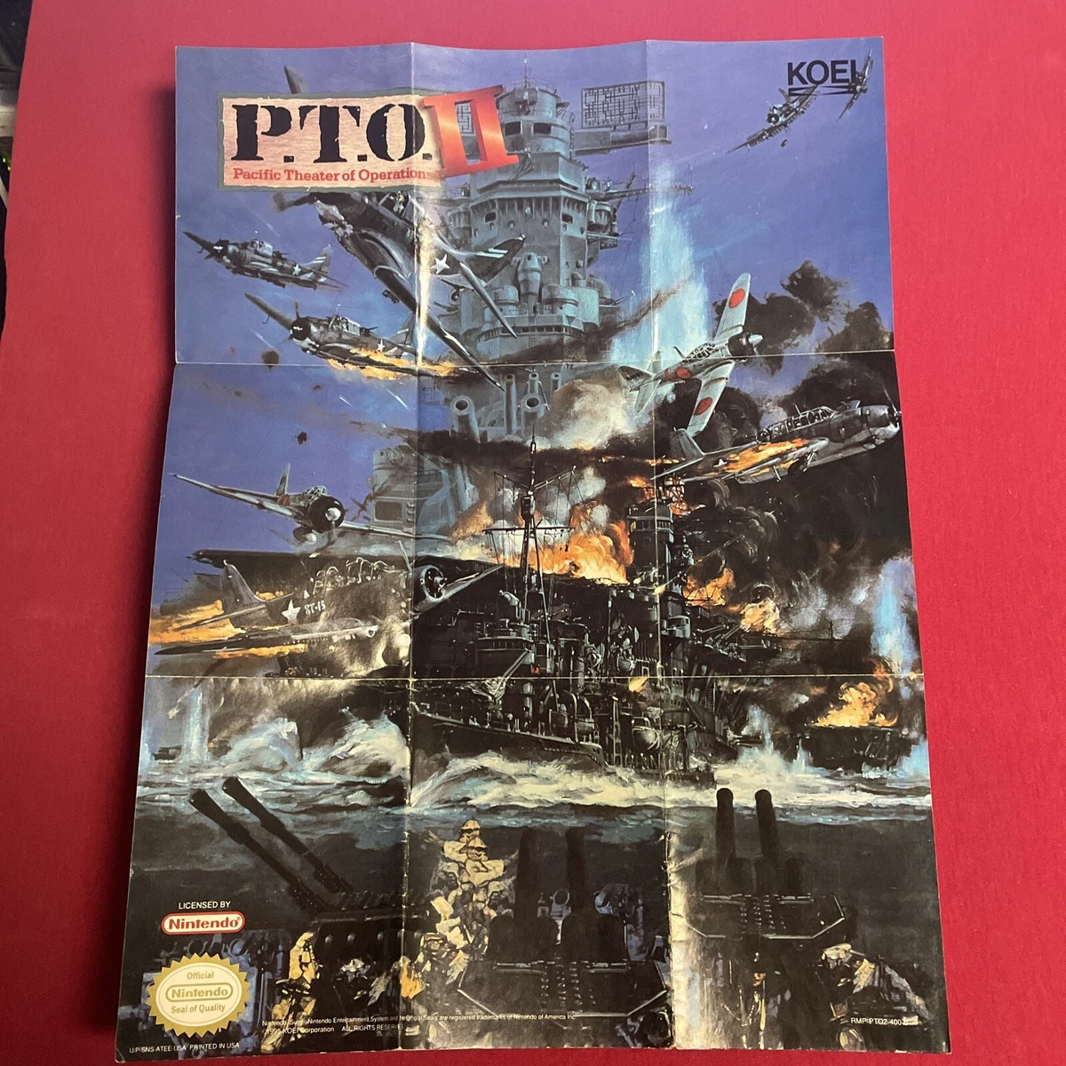 P.T.O.: Pacific Theater of Operations Nintendo Video Games for