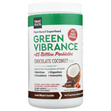Vibrant Health Green Vibrance Chocolate Coconut, 12.51 Oz EXP 5/27