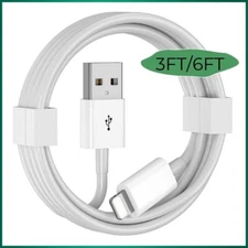 Car Play Cable Sync Cord USB A to L Cable for iPhone 14 13 12 11 Pro Max XR Lot