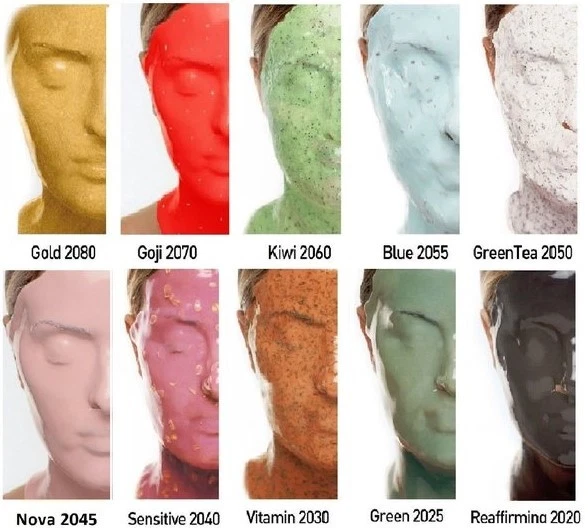 casmara skin tightening 24k GOLD face mask -TWIN PACK -INC SPATULA FREE P&P - Image 2 of 2