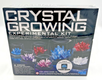 4M Crystal Growing Experimental Geology Science Kit New and Factory Sealed 