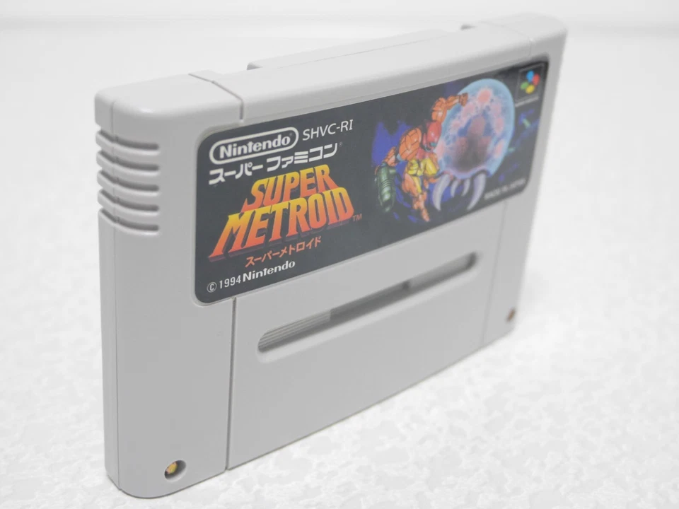 Nintendo Super Metroid Super Famicom SFC SNEC Tested from Japan - Image 4 of 4