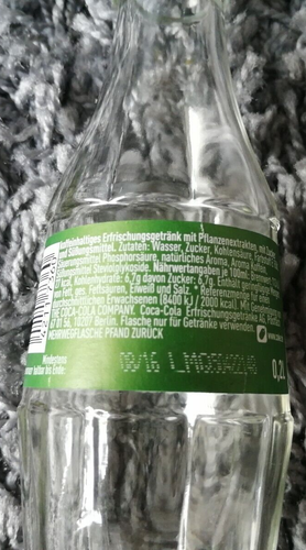 1 x COCA COLA Life 02, Liter Glasflasche !! RAR + SELTEN !! - Bild 6 von 6