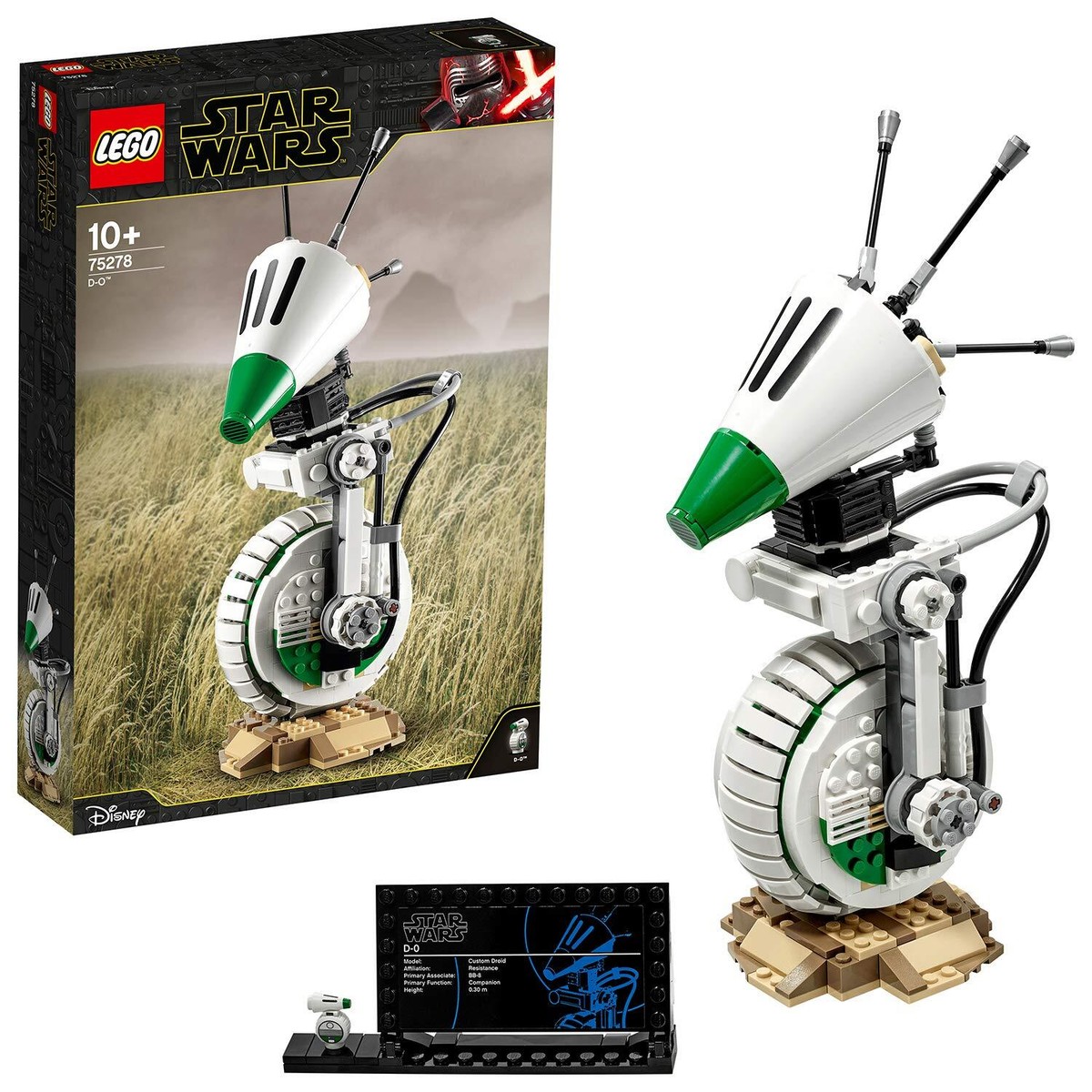 シー LEGO 75278 Star Wars D-O Rise of Skywalker 519 pieces Droid Model