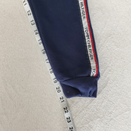 Tommy Hilfiger Sweatpants Boys Youth 6X Navy Blue Elastic Waistband - Picture 11 of 12
