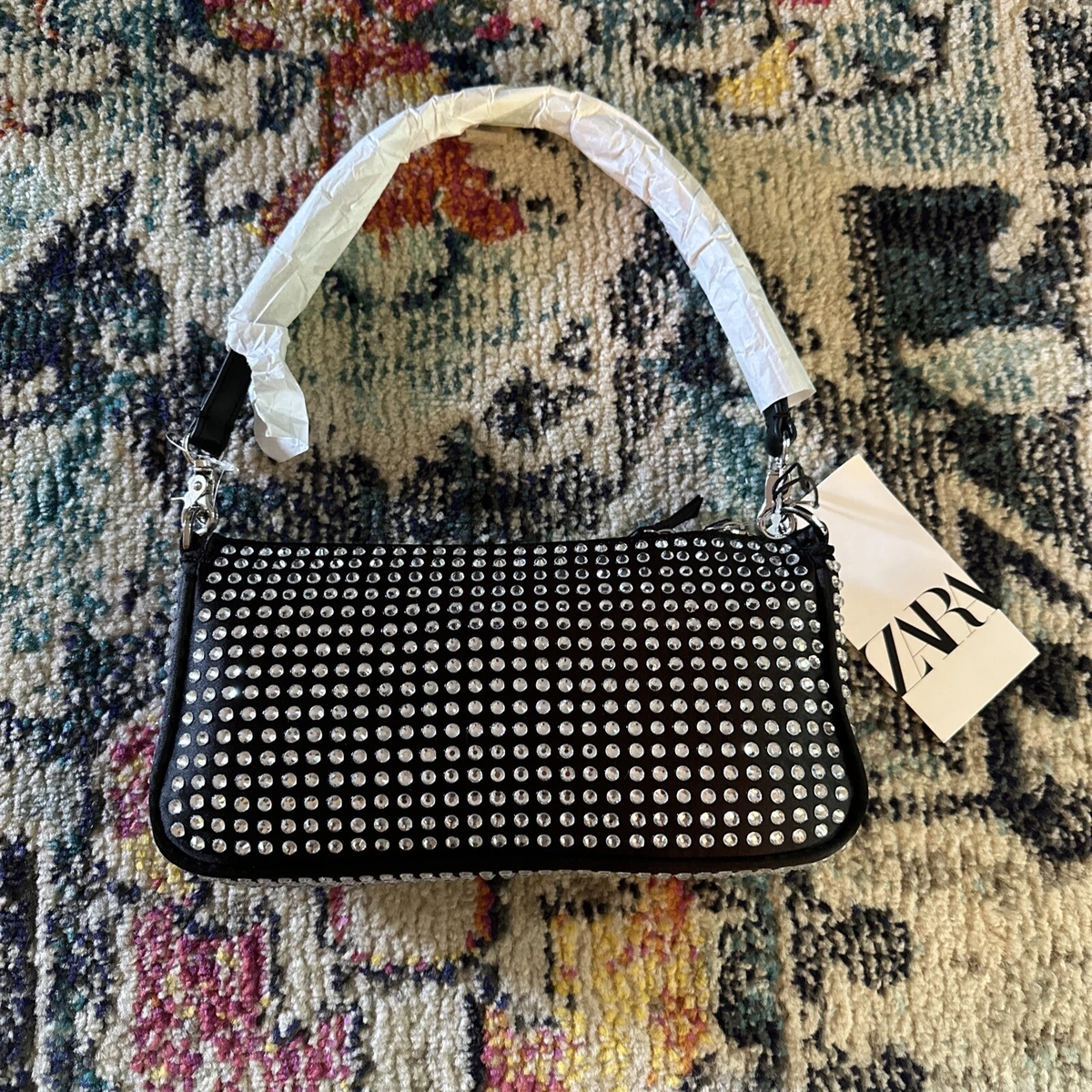 Zara Rhinestone Bag NWT