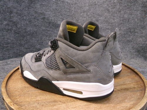Nike Air Jordan 4 Retro Cool Grey Nubuck Sneakers 2019 Men Size 10 US 308497-007 - Picture 6 of 13