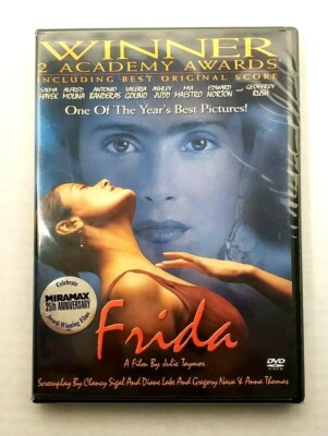 Frida 2-Disc DVD 2002 Selma Hayek New Sealed Fast Shipping 25th Anniversary
