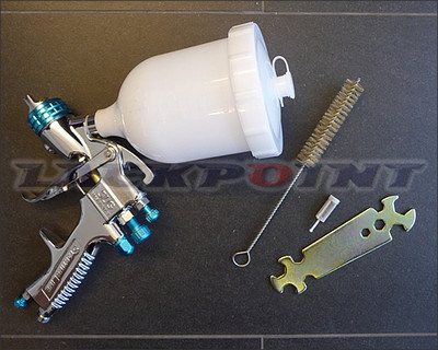 Lackierpistole SLG 620 1,8mm DeVILLBISS inlusive Zubehör für Autolack und mehr