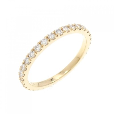 Authentic K18YG Full Eternity Diamond Ring 0.470CT  #270-003-945-1566