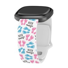 Nursing HD Fibit Versa 3 and Sense Watch Band - NICU Nurse
