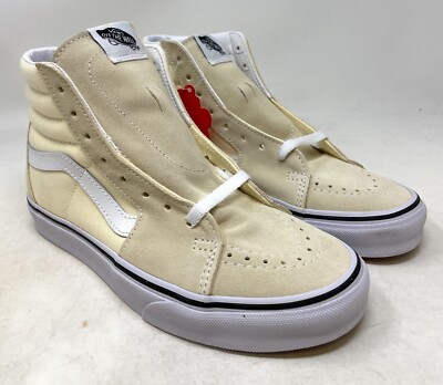 Vans Sk8-Hi Top Skateboarding Shoes Classic White/True White