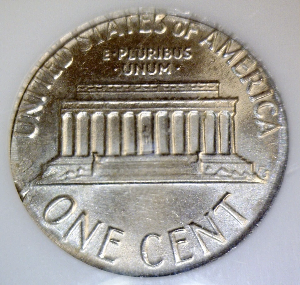 1978 ERROR NGC MS61 Off Metal Lincoln Cent on DIME Wrong PLANCHET BU ++ Coin  NR - Image 3 of 4