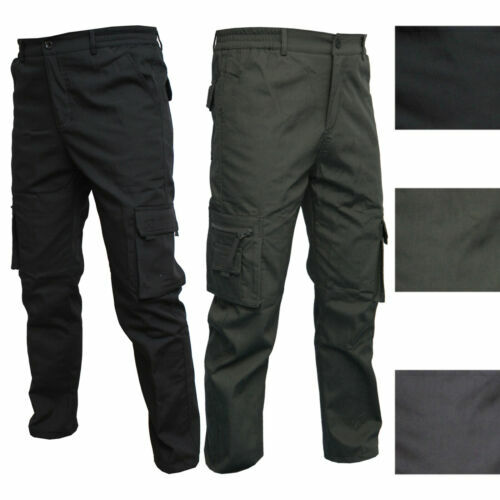 PANTALONE UOMO FELPA Tuta Invernale Taglie S M L XL XXL 3XL Nero - Foto 11