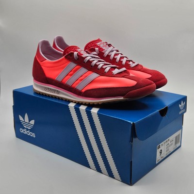 adidas Original Women's Sz 9 SL 72 OG, Solar Red/Ice Lavender, JH7392