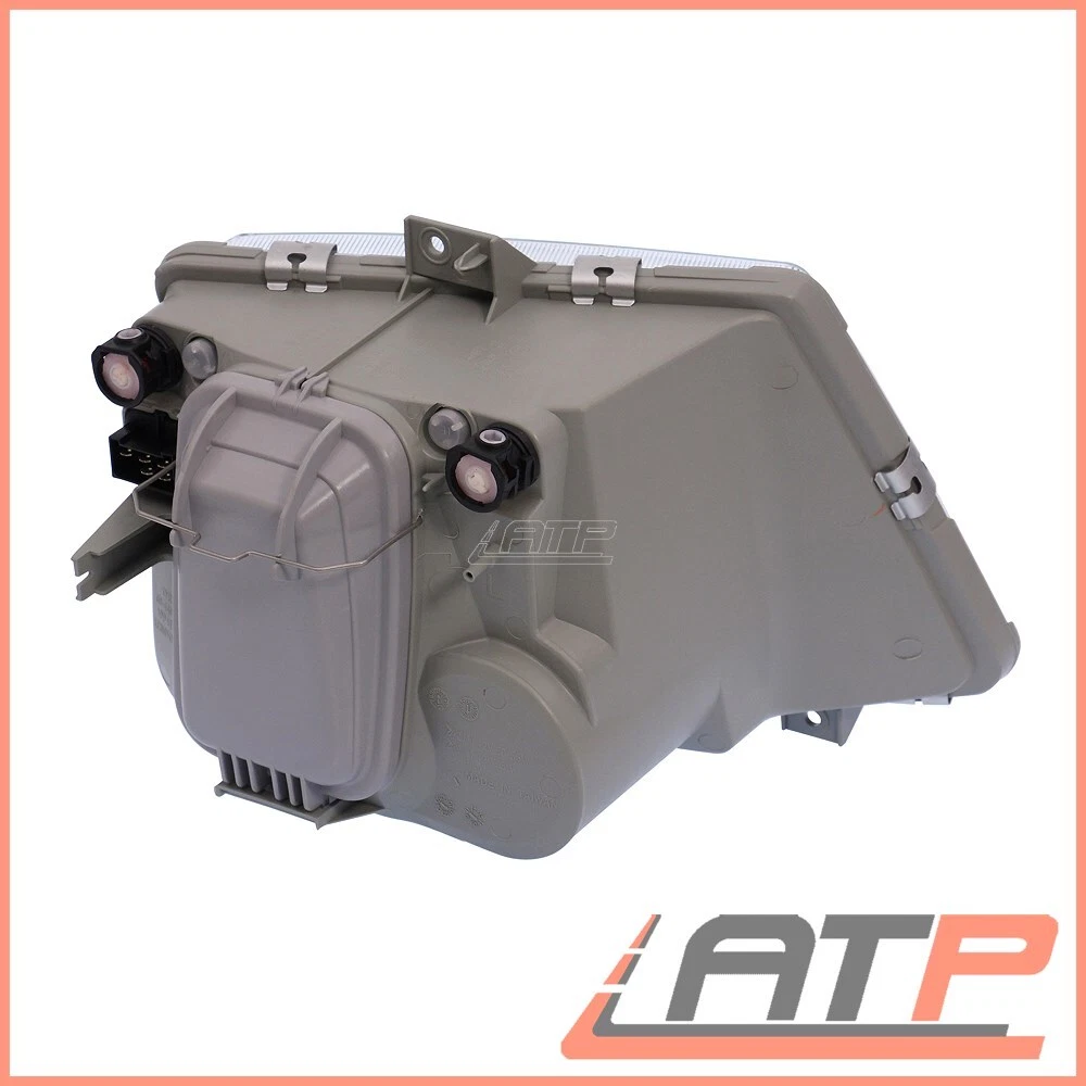 1x HEADLAMP HEADLIGHT H4/H1 W/ FOG LAMP AND SERVO MOTOR LEFT LHD