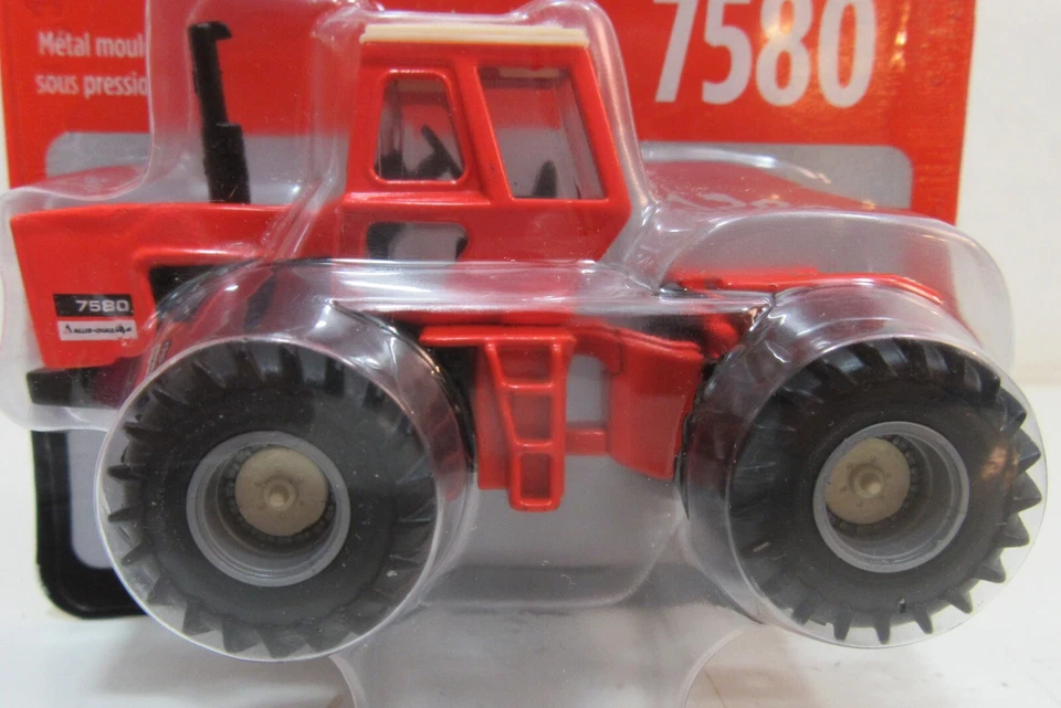 Ertl Allis-Chalmers 7580 4WD Diecast Tractor w Duals 1/64 Scale Tomy 16319 - Image 3 of 3
