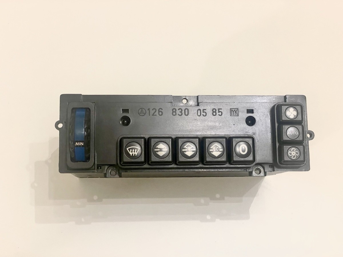Mercedes Benz W126 300SDL 420SEL 560SEL A/C Climate Control Unit 