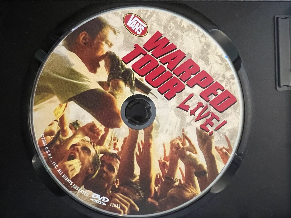 VANS Warped Tour DVD - Live Performances, BMX, Skateboarding